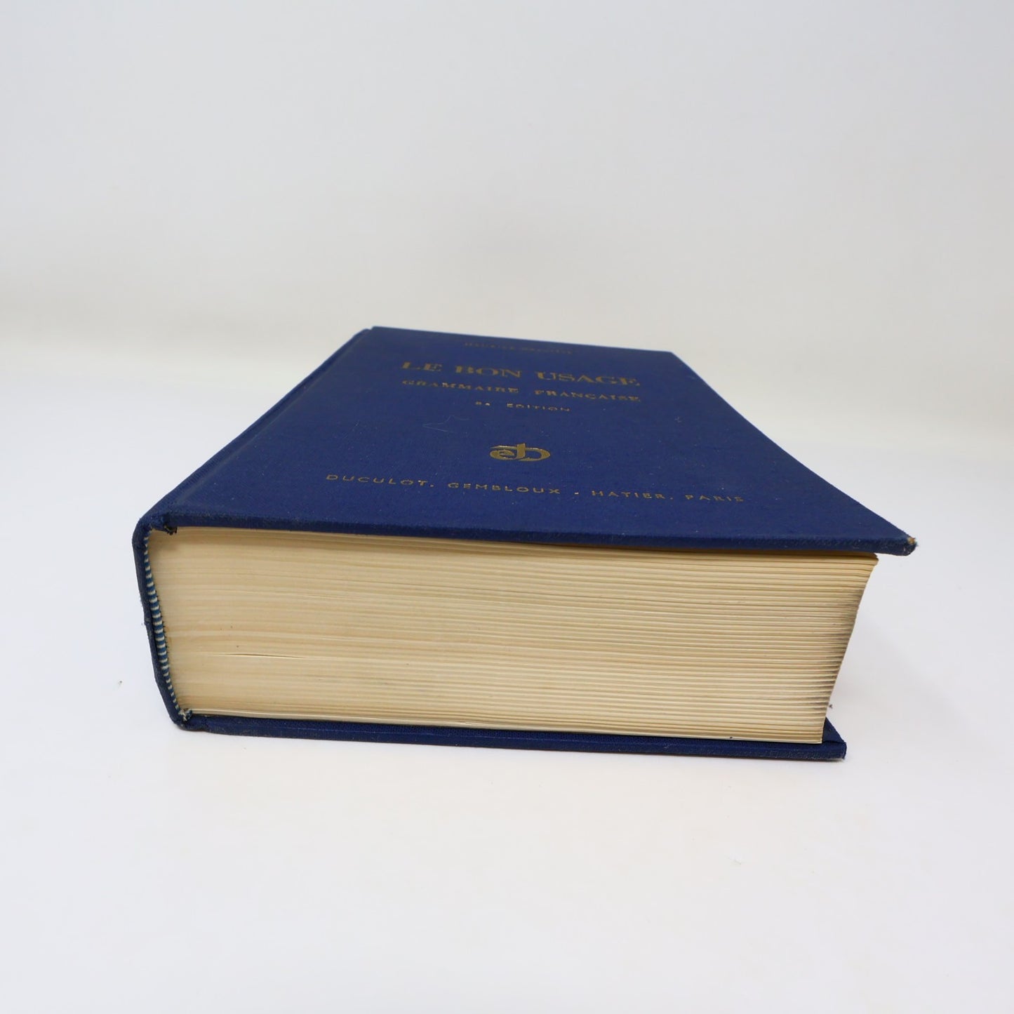 Le Bon Usage Maurice Grevisse Duculot 1964 HC Français French Éducation Langue