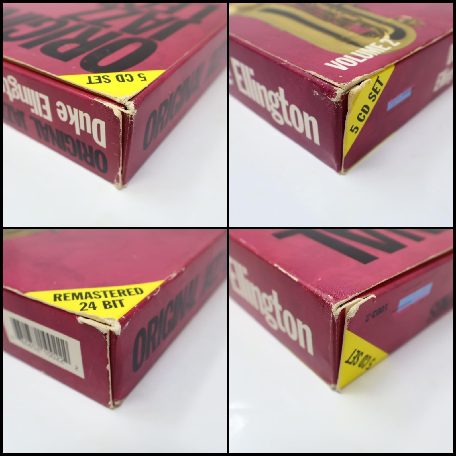 Everybody Loves Duke Ellington Volume 2 Original Jazz Legends 5 CD Set Tested