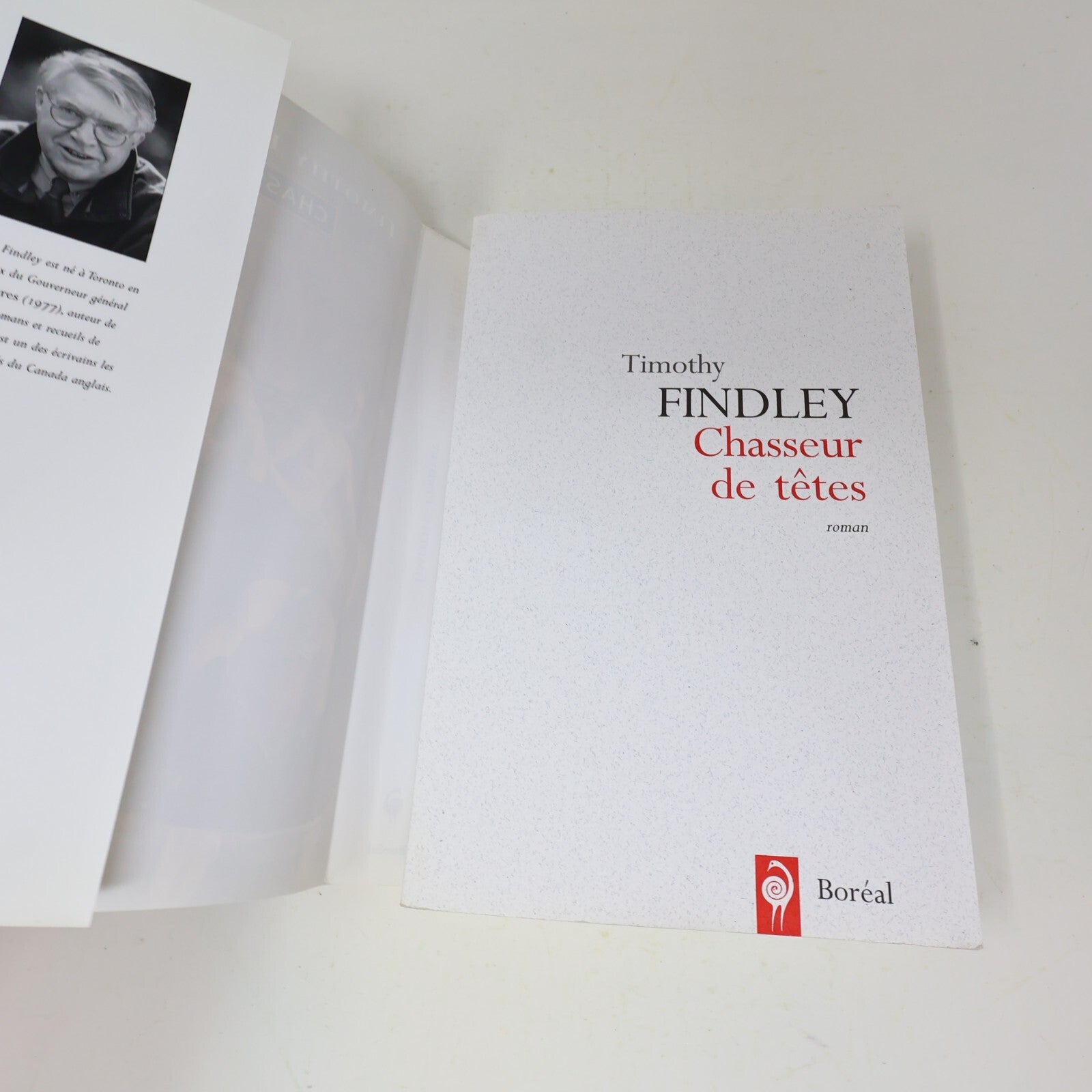 Timothy Findley Lot 2 Livres Pilgrim/Chasseur de Têtes Fiction Historique French