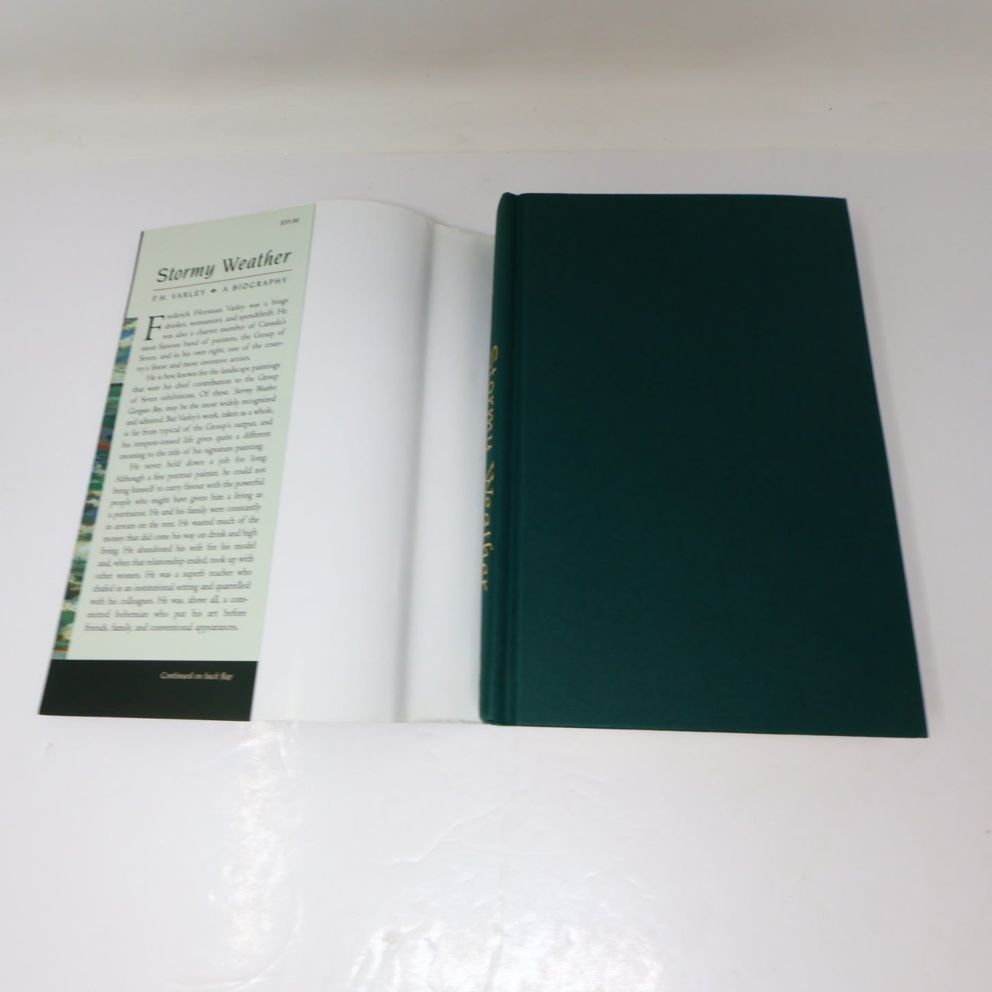 Stormy Weather F.H. Varley a Biography Maria Tippett Mcclelland & Stewart 1998