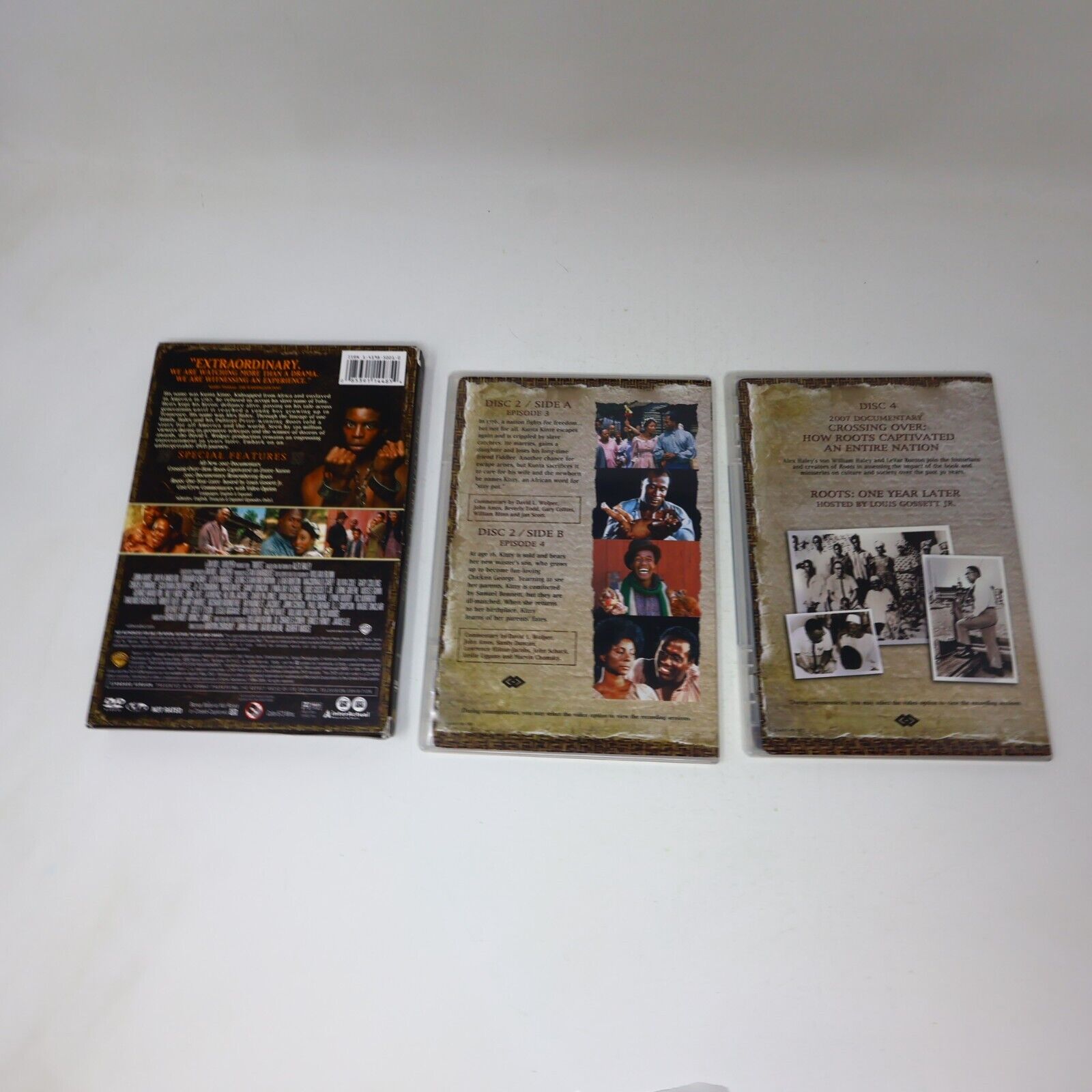 Roots 30th Anniversary Edition DVD Set Tested English / Spanish NTSC John Amos
