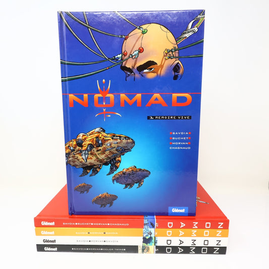 Nomad #1-5 Lot 5 Bandes dessinées Glénat Savoia/Morvan/Buchet Mémoire Vive Bd HC