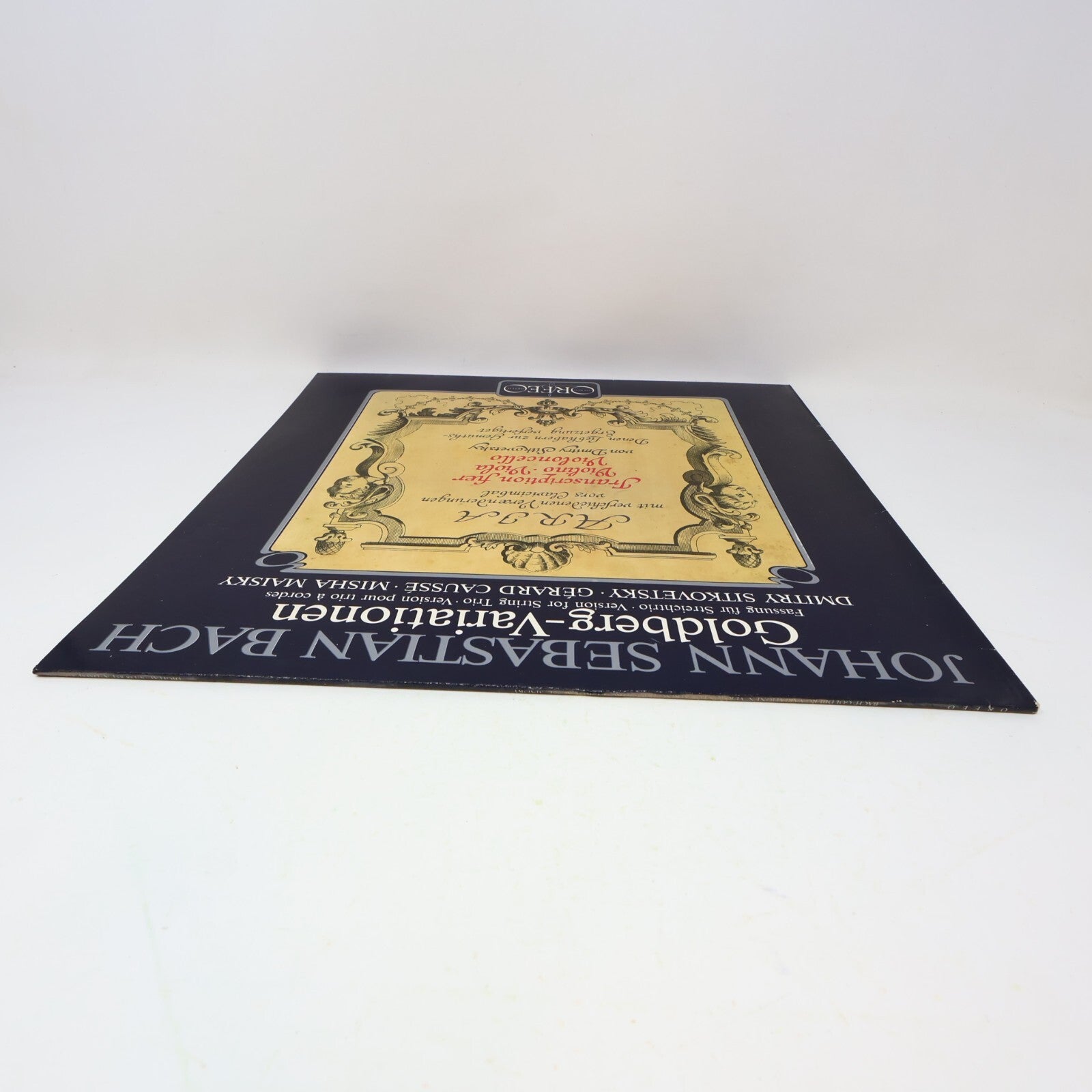 Bach Goldberg Variationen Sitkovetsky/Caussé/Maisky Orfeo Record Vinyl S 138 851