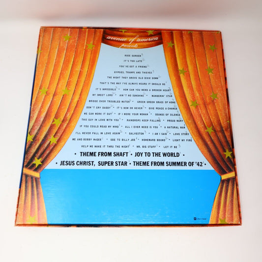 Avenue Of America Presents Grammy Awards 1972 3 LP Record Box Set AVE 3-3702