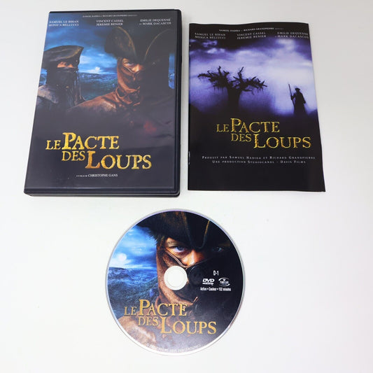 Le Pacte des Loups DVD Testé Français French NTSC Vincent Cassel Monica Bellucci