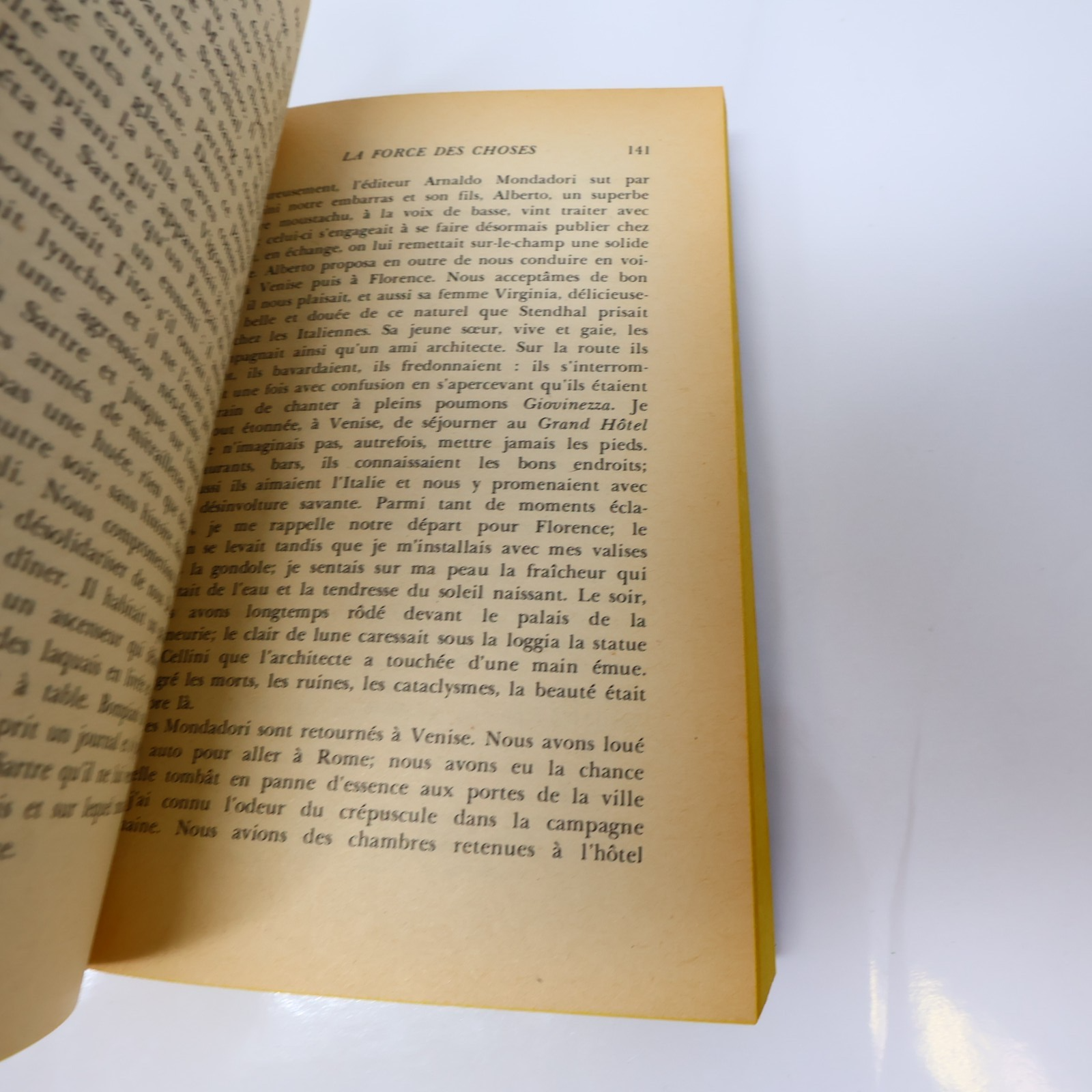 Simone de Beauvoir Lot 4 Livres La Force des Choses 1-2/Les Mandarins 1-2 Roman