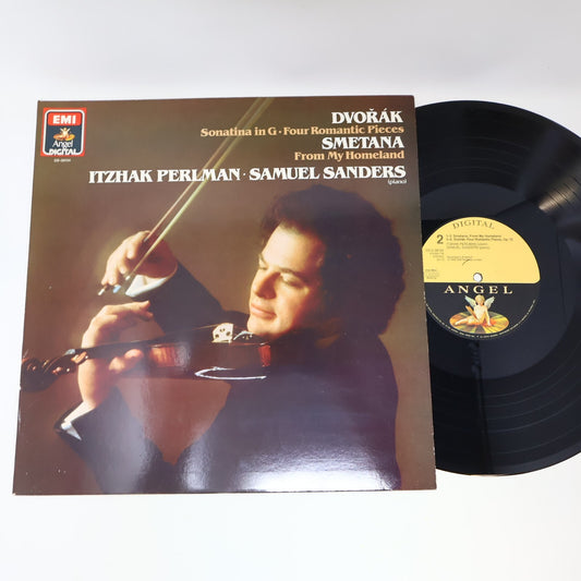 Itzhak Perlman Samuel Sanders Dvořák Sonatina In G Smetana DS-38134 Record 1985