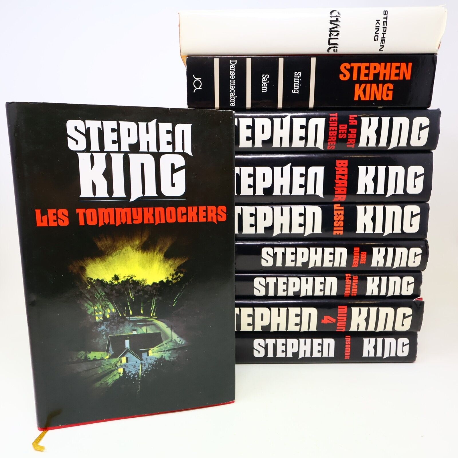 Lot 10 Livres Stephen King France-Loisirs/JCLattès Charlie Shinning Français