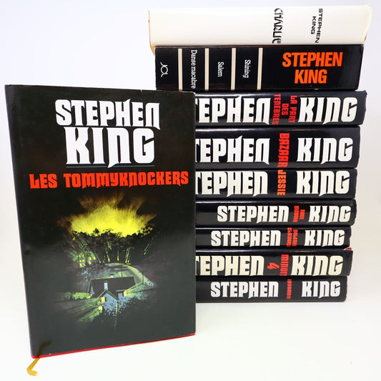 Lot 10 Livres Stephen King France-Loisirs/JCLattès Charlie Shinning Français