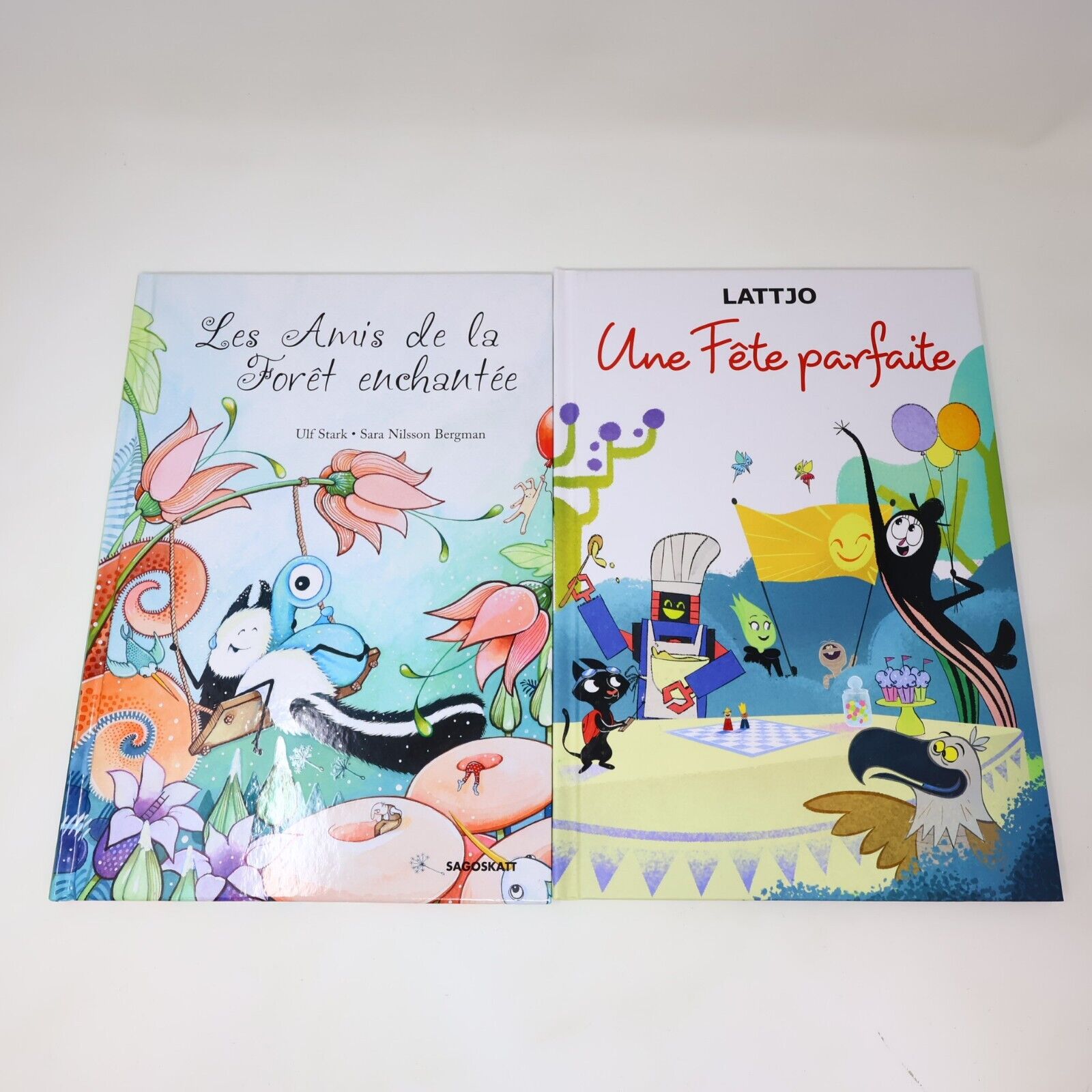Lot 3 Livres Ikea Jeunes Enfants Fête Parfaite/Amis de la Forêt Enchantée French