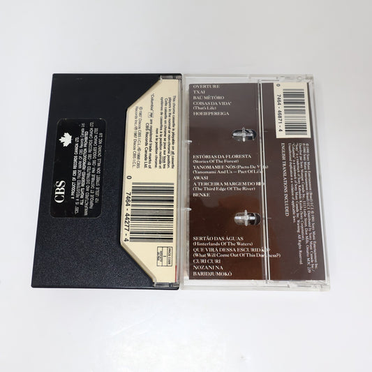 Milton Nascimento 2 Cassettes Lot Yauaretê/Txai Planeta Blue/Awasi/Old Hill