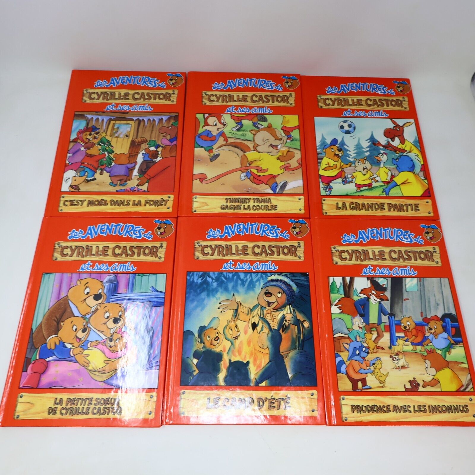 Série Complète Les Aventures de Cyrille Castor #1-27 Lot 27 Livres Kiki French