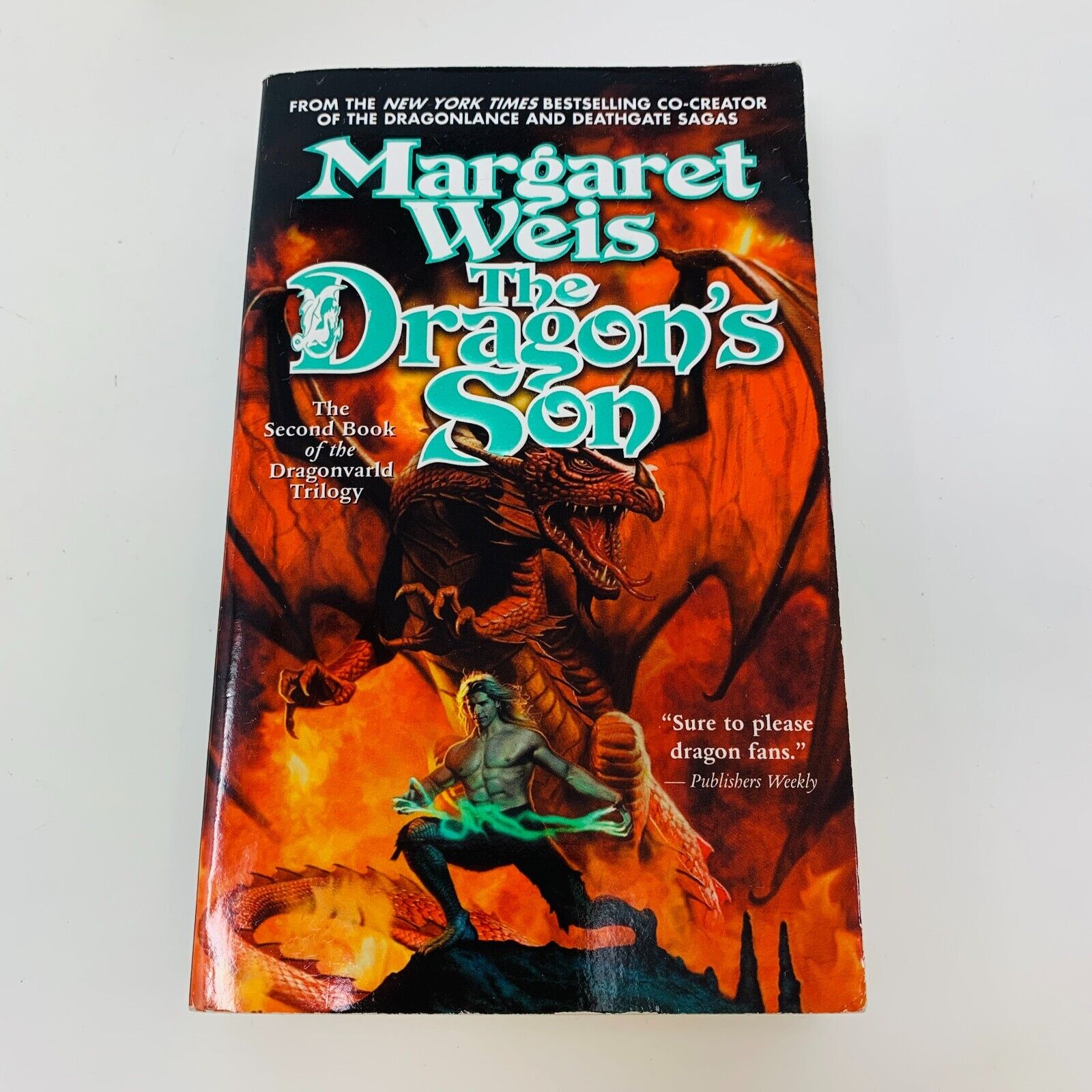 The Dragonvarld Trilogy TOR Margaret Weis Complete Set Lot Mistress of Dragons
