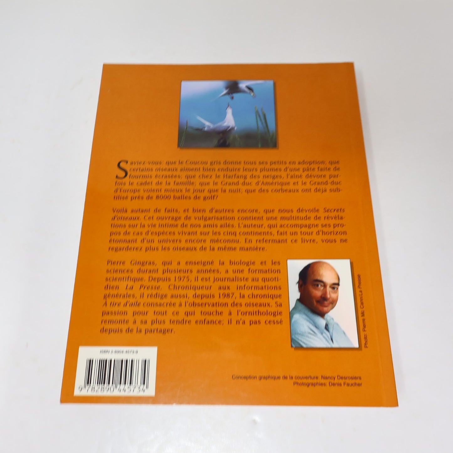 Secrets d'Oiseaux Pierre Gingras Nos Amis les Oiseaux Le Jour 1995 PB Français