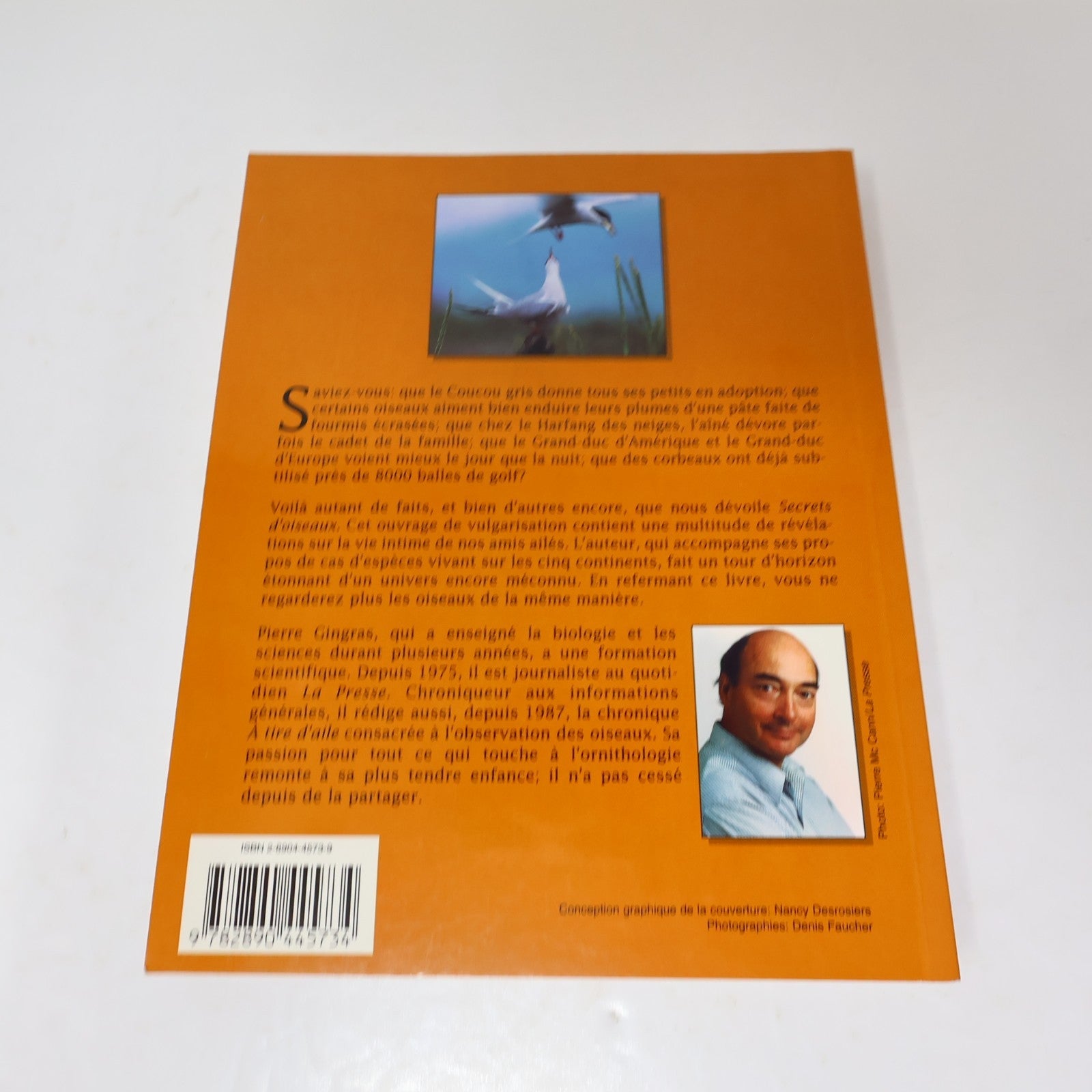 Secrets d'Oiseaux Pierre Gingras Nos Amis les Oiseaux Le Jour 1995 PB Français