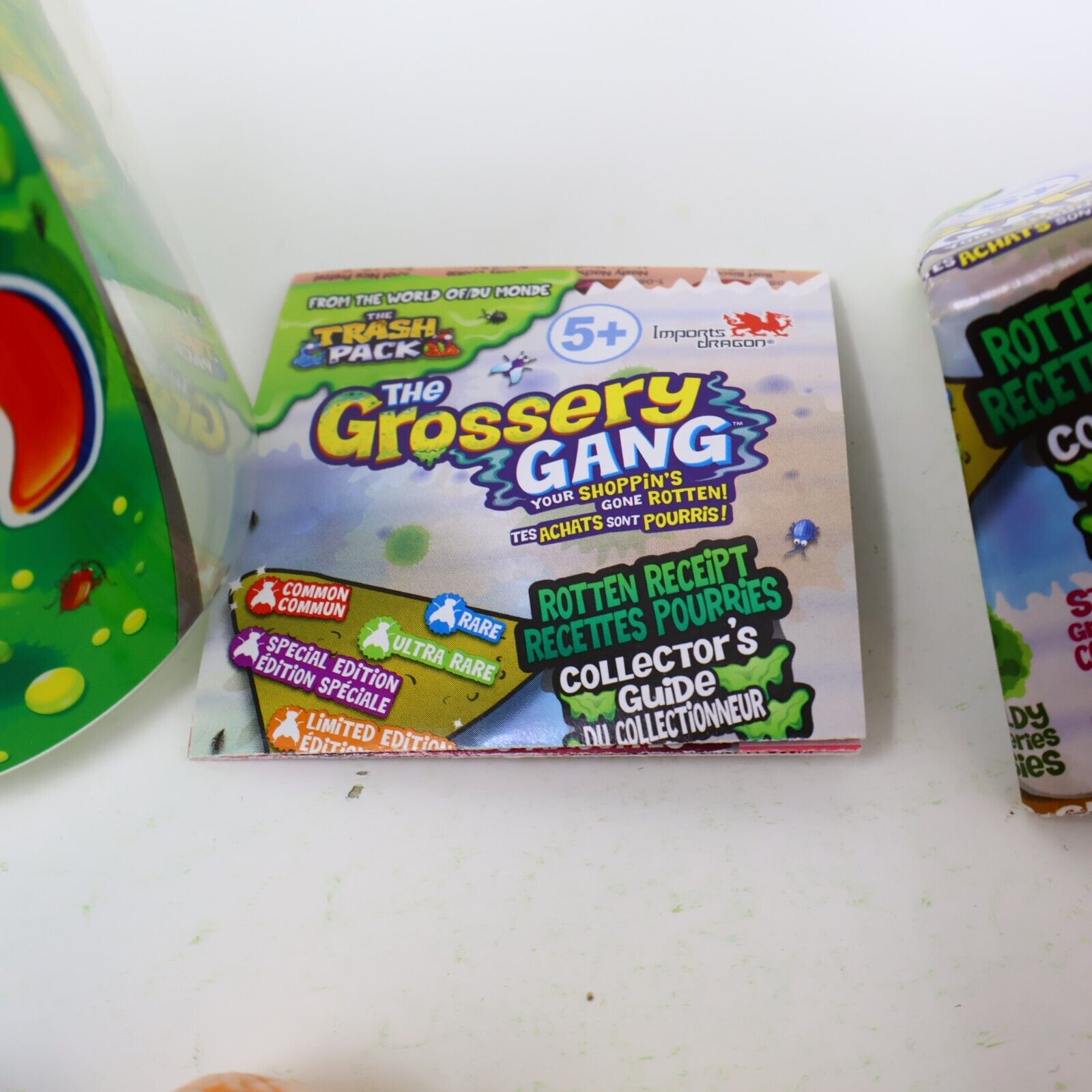 Lot of 4 Grossery Gang Trash Pack Figures Moose Rotten Apple Pie Sour Pinapple
