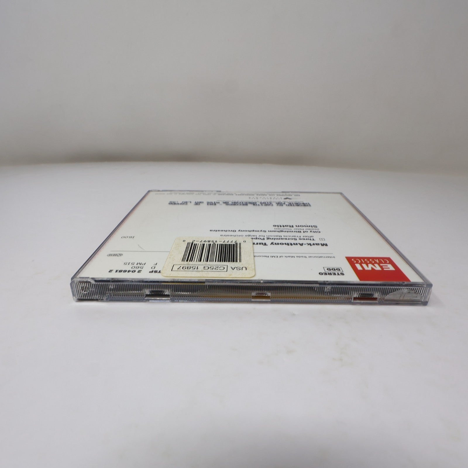 Three Screaming Popes CD Mark-Anthony Turnage/Simon Rattle EMI Classics Single