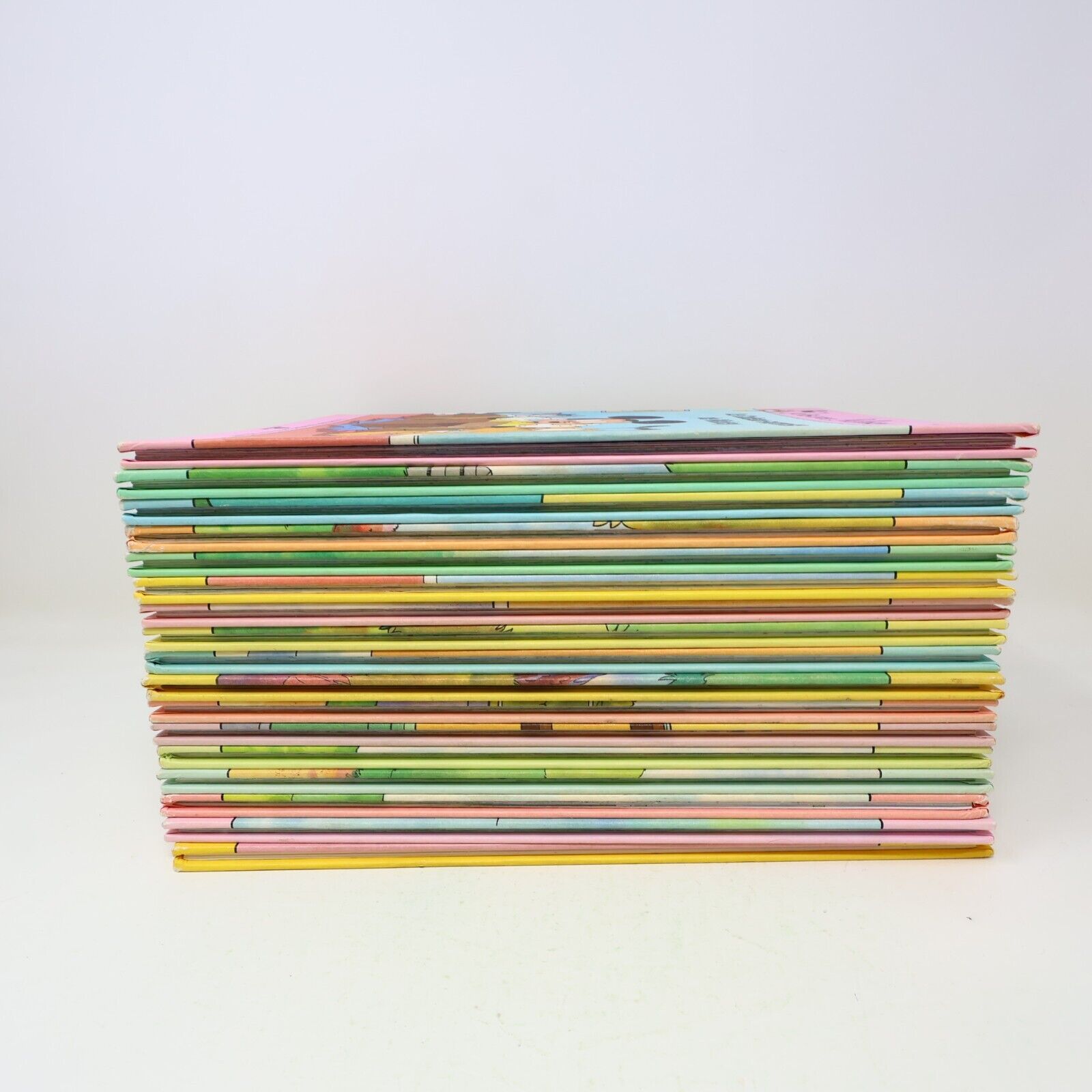 Lot 17 Livres Je Lis avec Mickey Walt Disney Publicor Jeunes Enfants Français HC