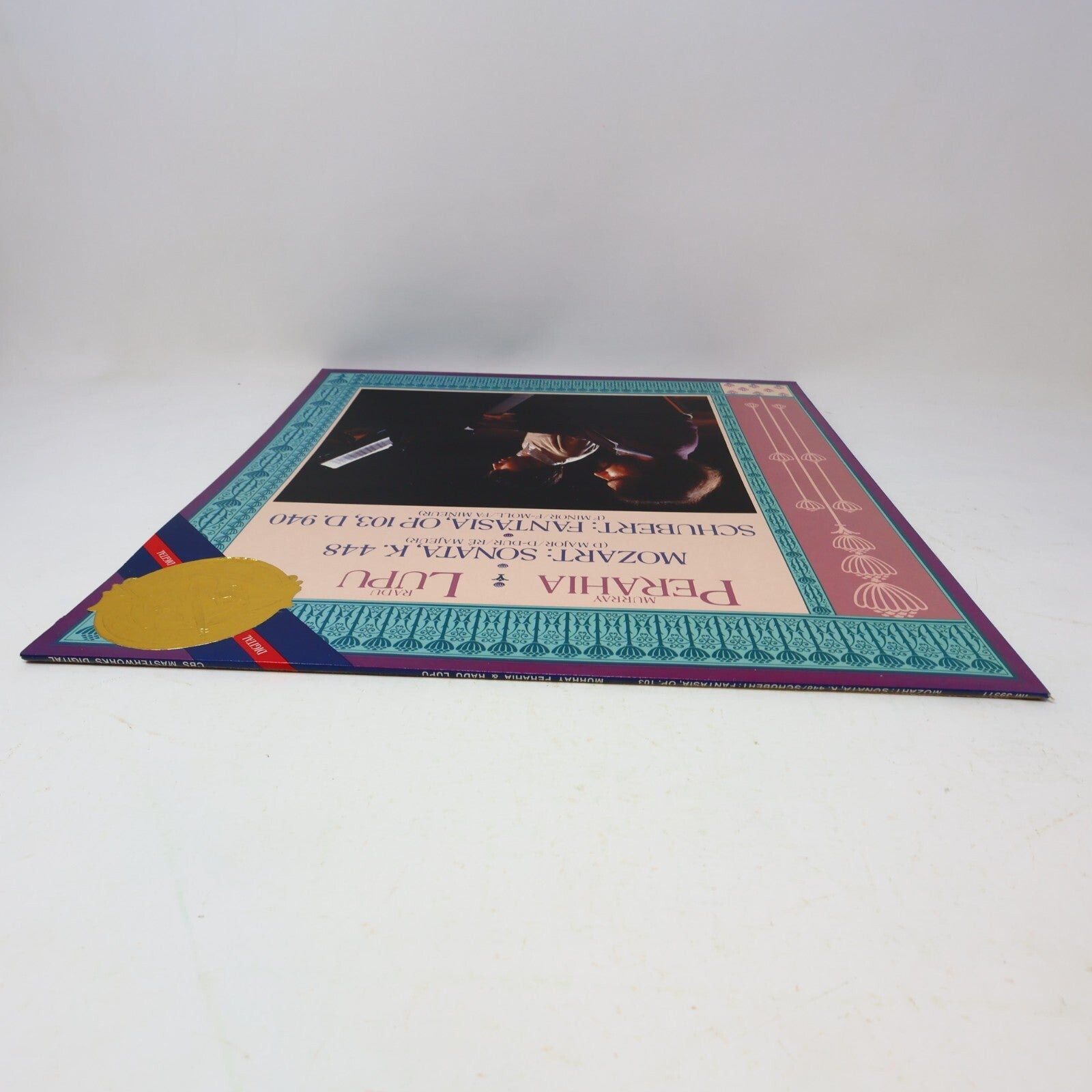 Murray Perahia Radu Lupu Mozart Sonata Schubert Fantasia LP Record 1985 CBS