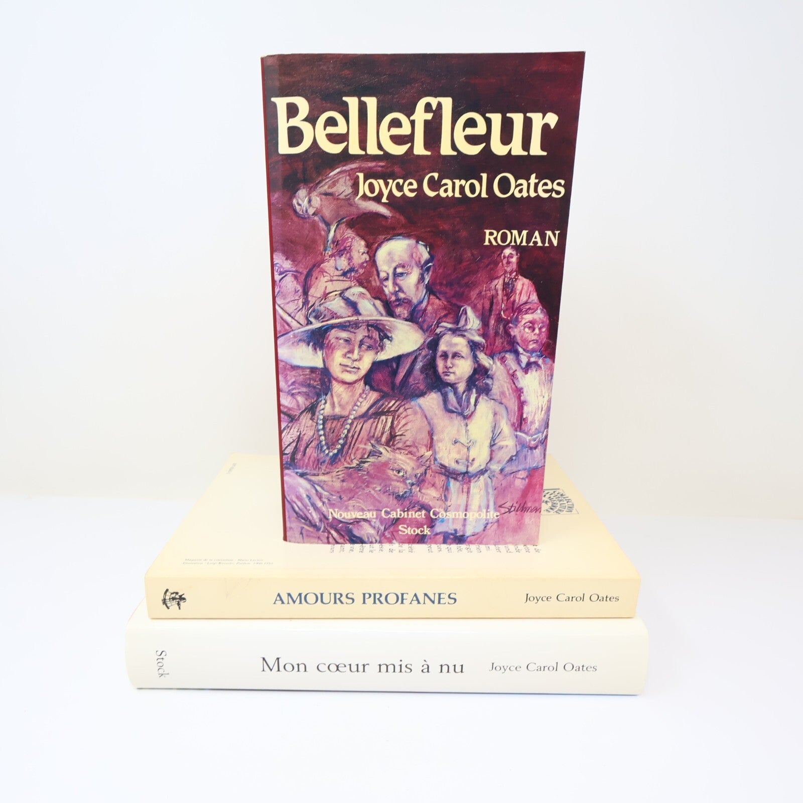 Joyce Carol Oates Lot 3 Livres Bellefleur/Amours Profanes/Mon Coeur Mis à Nu PB
