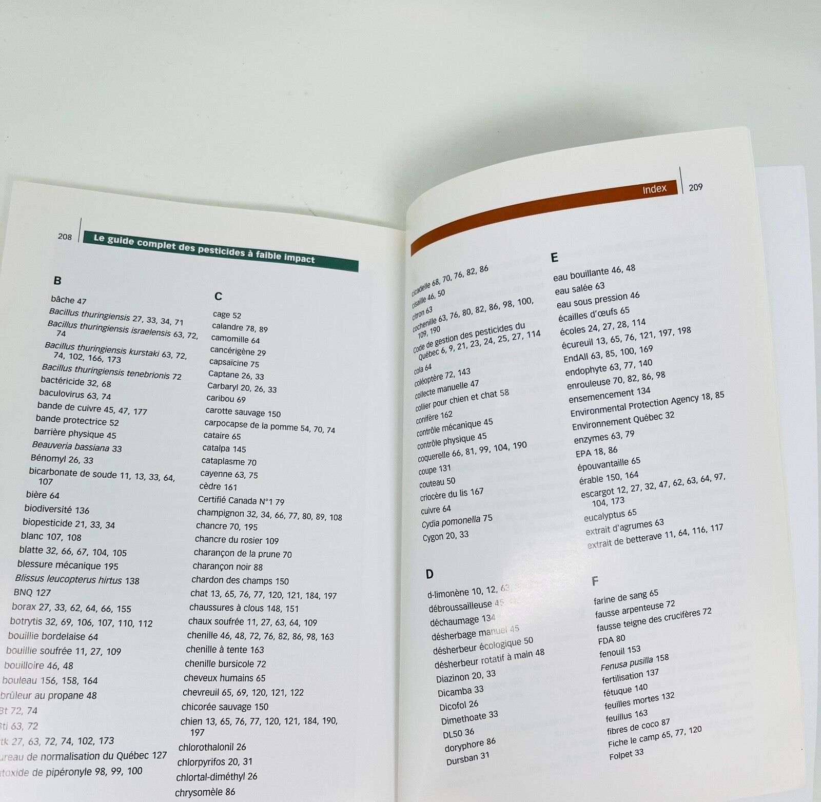 Guide Complet des Pesticides à Faible Impact et Solutions Naturelles M. Lévesque