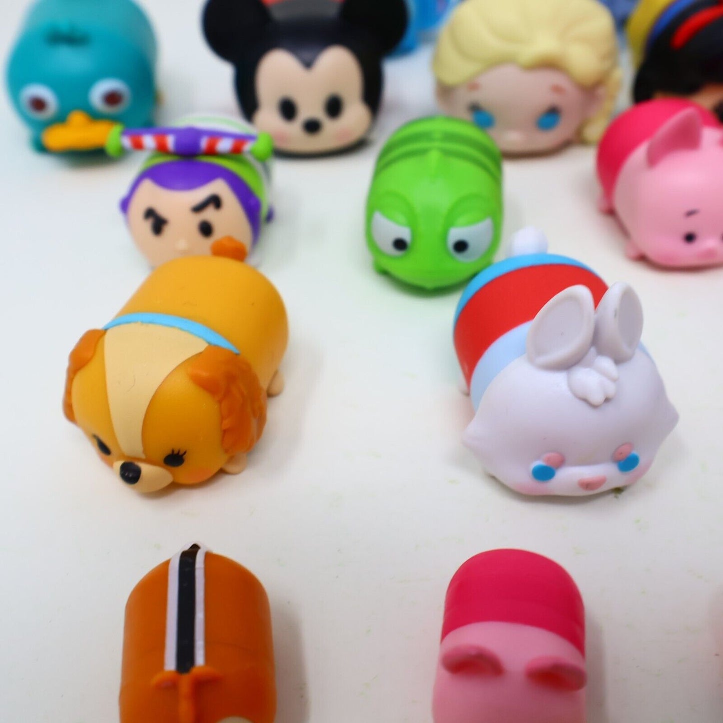 Lot of 19 Disney Tsum Tsum Figures Jakks Toys Eeyore Mickey Stitch Snow White