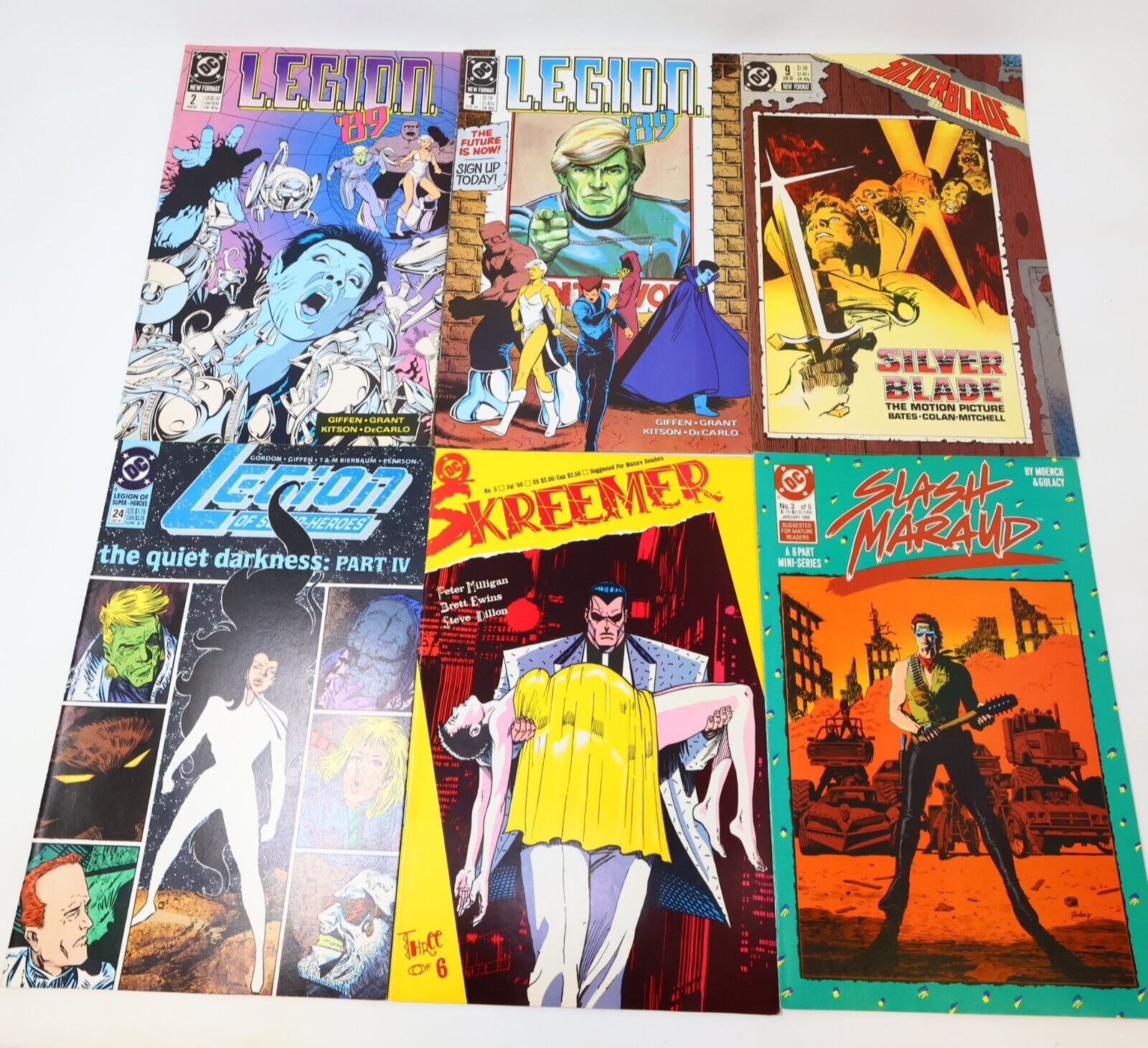 Lot 35 Comics Dc Mixed Legion 89 Wanderers Haywire Checkmate 1980s-90s PB