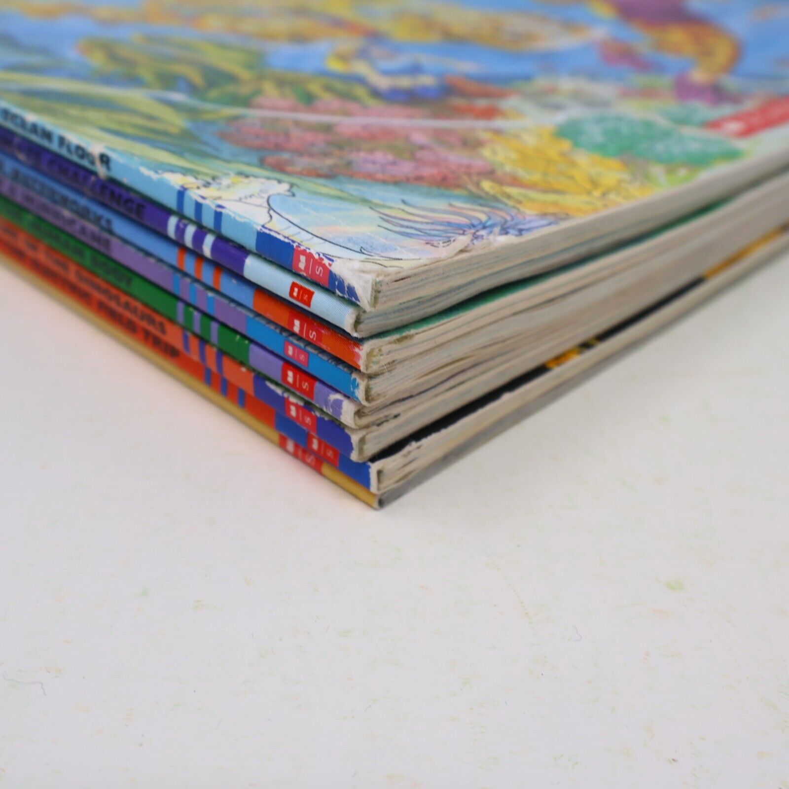 The Magic School Bus Lot 8 Books Joanna Cole Illustrated Scholastic 90s Science