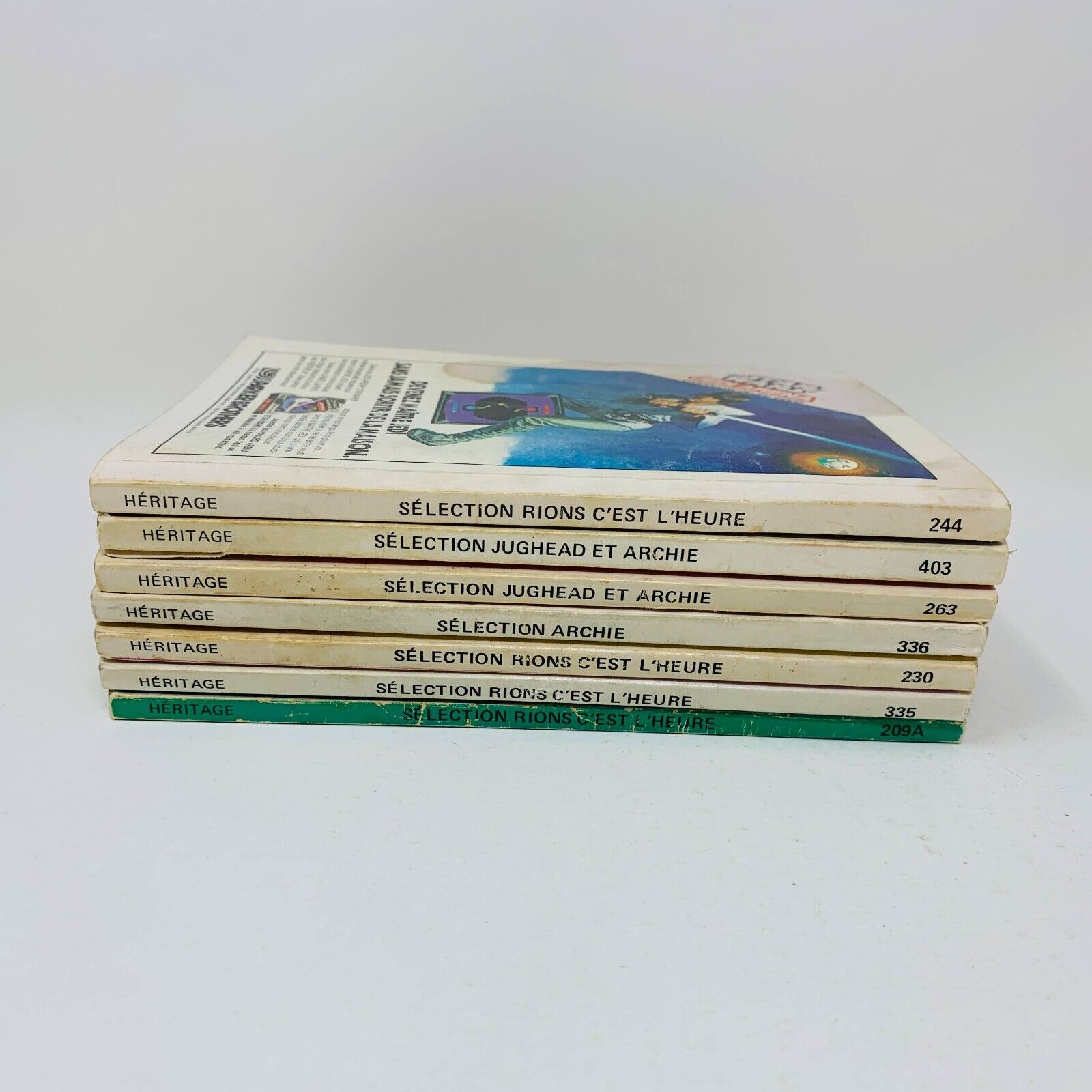 7x Sélection Archie Rions c'est l'Heure Jughead French Français EH Comic Lot 80s