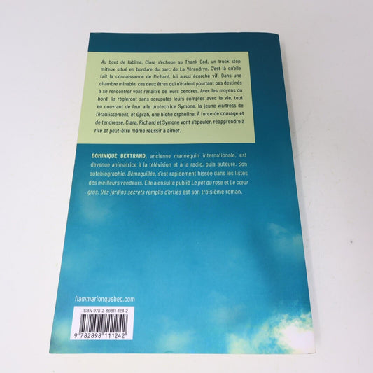 2023 Des Jardins Secrets Remplis d'Orties Roman Dominique Bertrand Flammarion PB