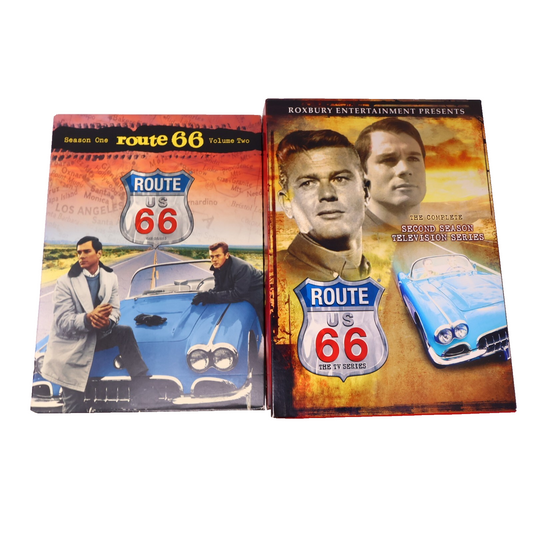 Route 66 Season 1 Volume 2 + Season 2 Lot 2 DVD Leslie Nielsen/Lee Marvin NTSC