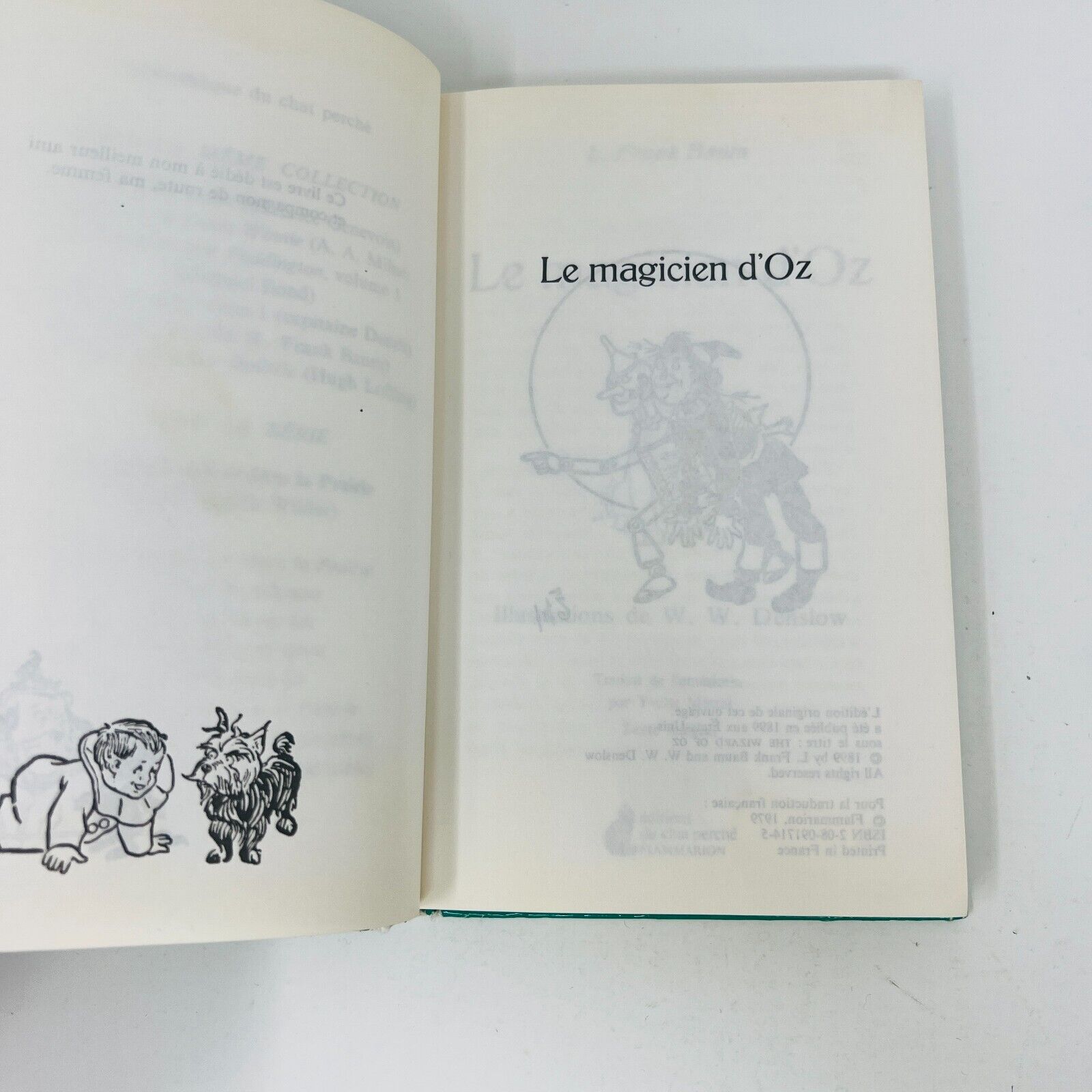 5x Bibliothèque du Chat Perché Oz Peter Pan Docteur Dolittle Lot Livres Français