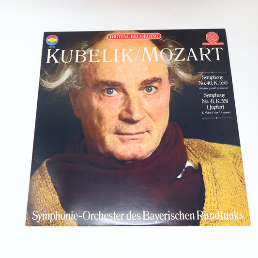 Kubelik/Mozart Symphony #40 K 550 #41 K 551 Bayerischen LP Record Vinyl IM 36703