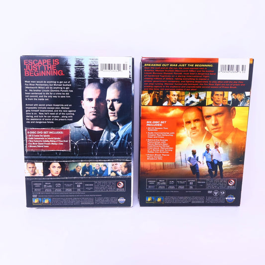Prison Break Season 1 & 2 DVD Lot 2005-2007 Sets Wentworth Miller Region 1 NTSC