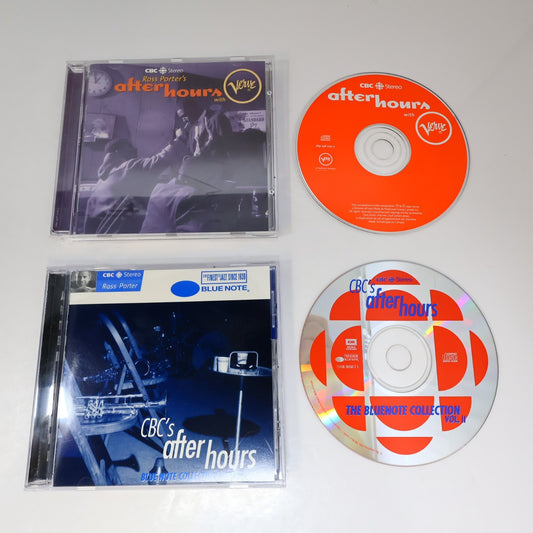 CBC's After Hours 2 CD Lot Ross Porter's After Hours/Blue Note Collection #2 90s