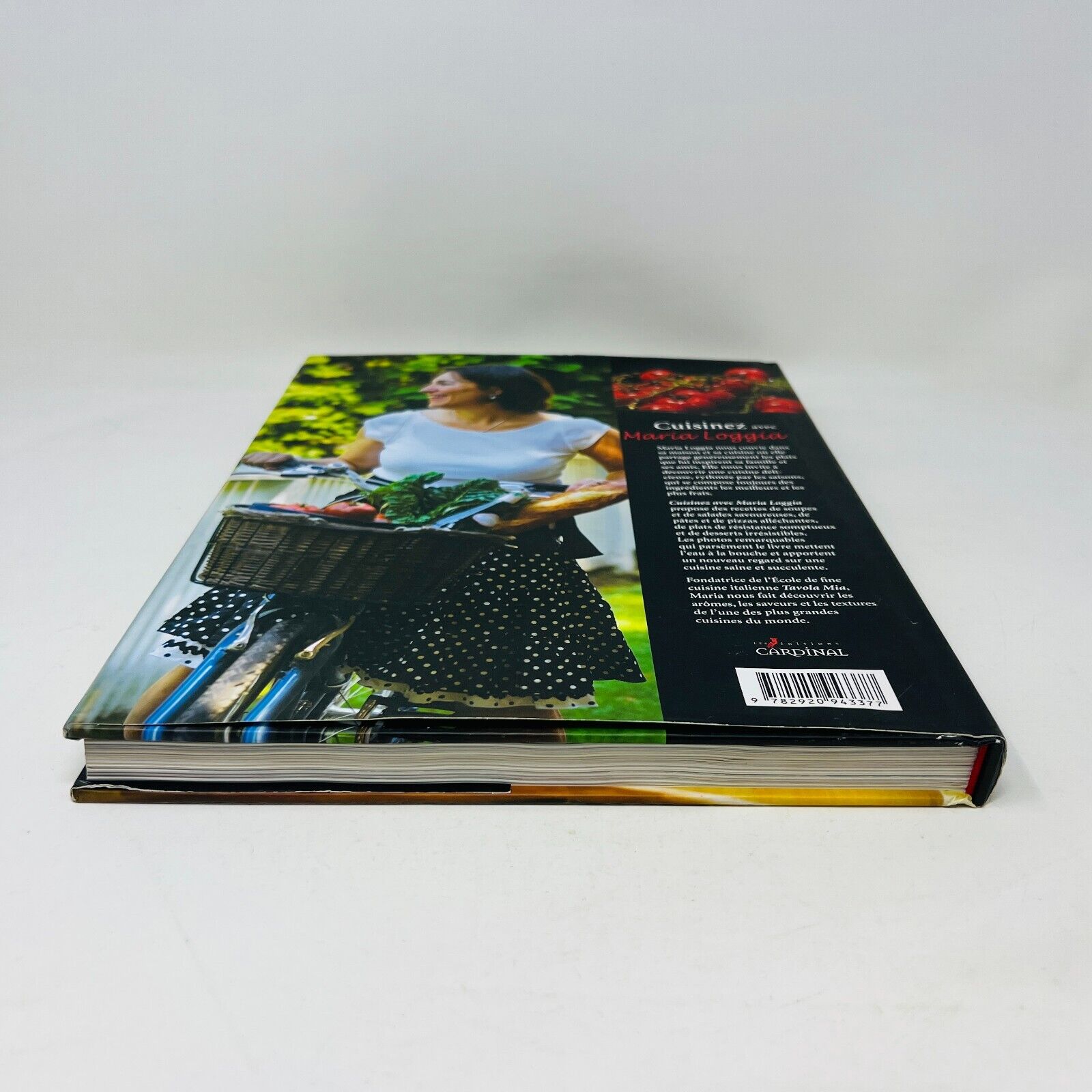 2009 Cuisinez avec Maria Loggia Livre de Recettes Émission Télévisée Célébrité