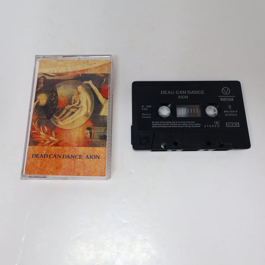 Dead Can Dance Aion Cassette Saltarello/Mephisto/Radharc 1990 Vertigo 846 958-4