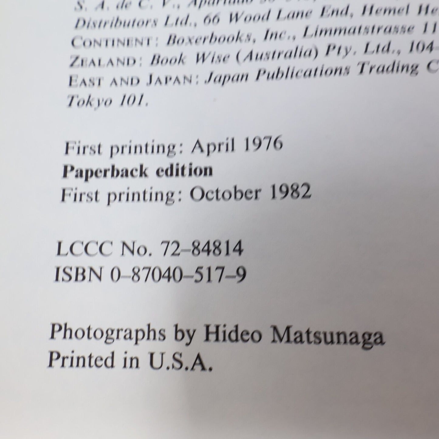 1982 Vital Judo Grappling Techniques by Isao Okano 1st Print Paperback PB Sport