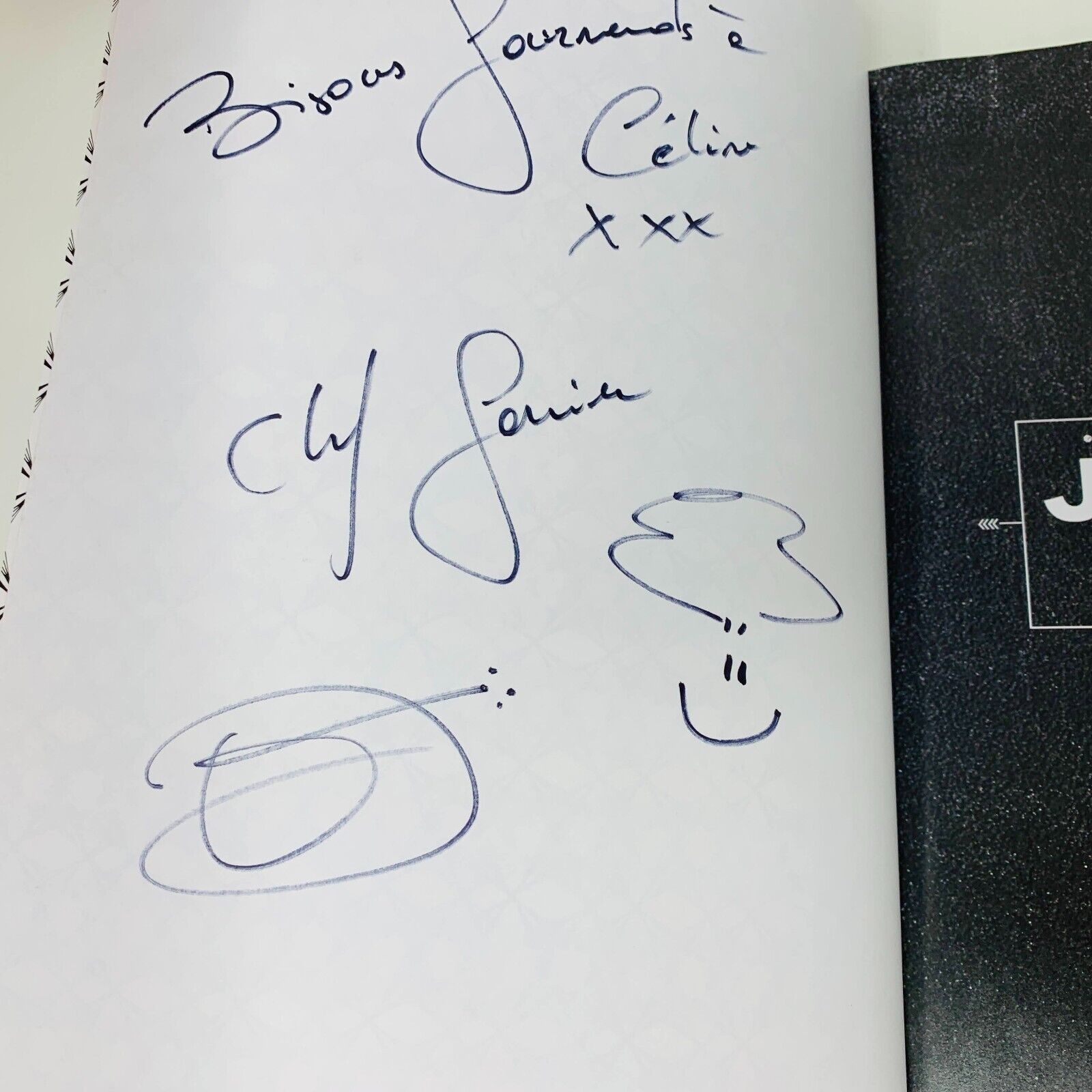 2013 Entre Nous de Jonathan Garnier Livre de Recettes Cuisine Signé en Français