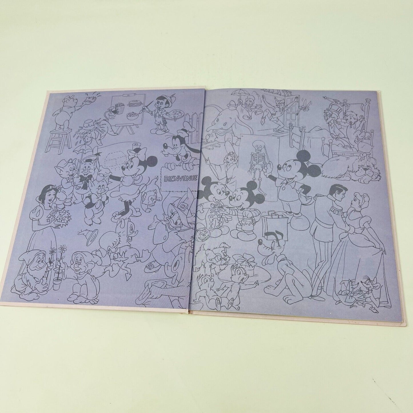 8x J'Apprends en m'Amusant Walt Disney Livres Français/French Children Lot 80s