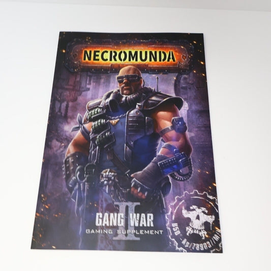2018 Necromunda Gang War #2 Fantasy RPG Gaming Supplement Games Workshop Book PB