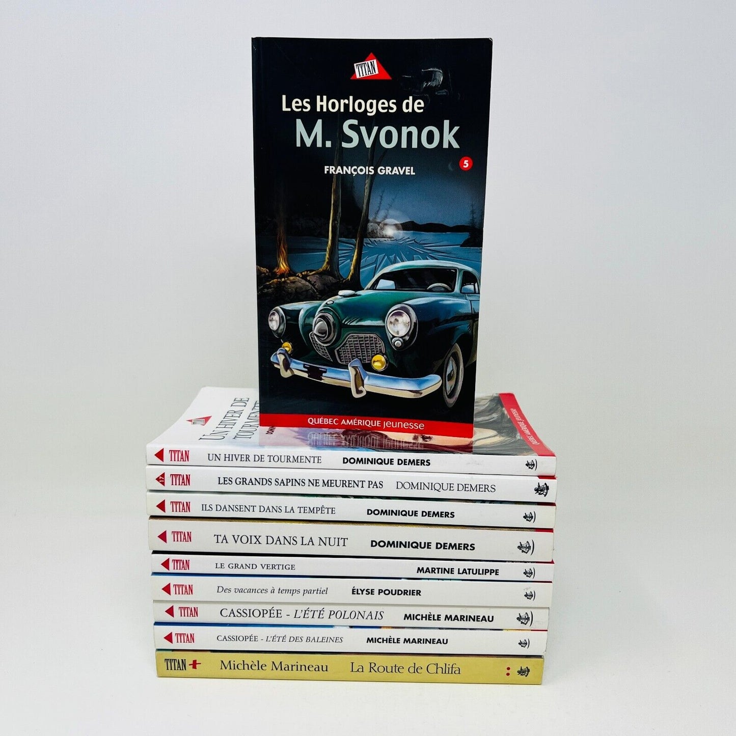 10x Titan Lot Livres pour Enfants Marie-Tempête/Ta Voix dans la Nuit/Cassiopée