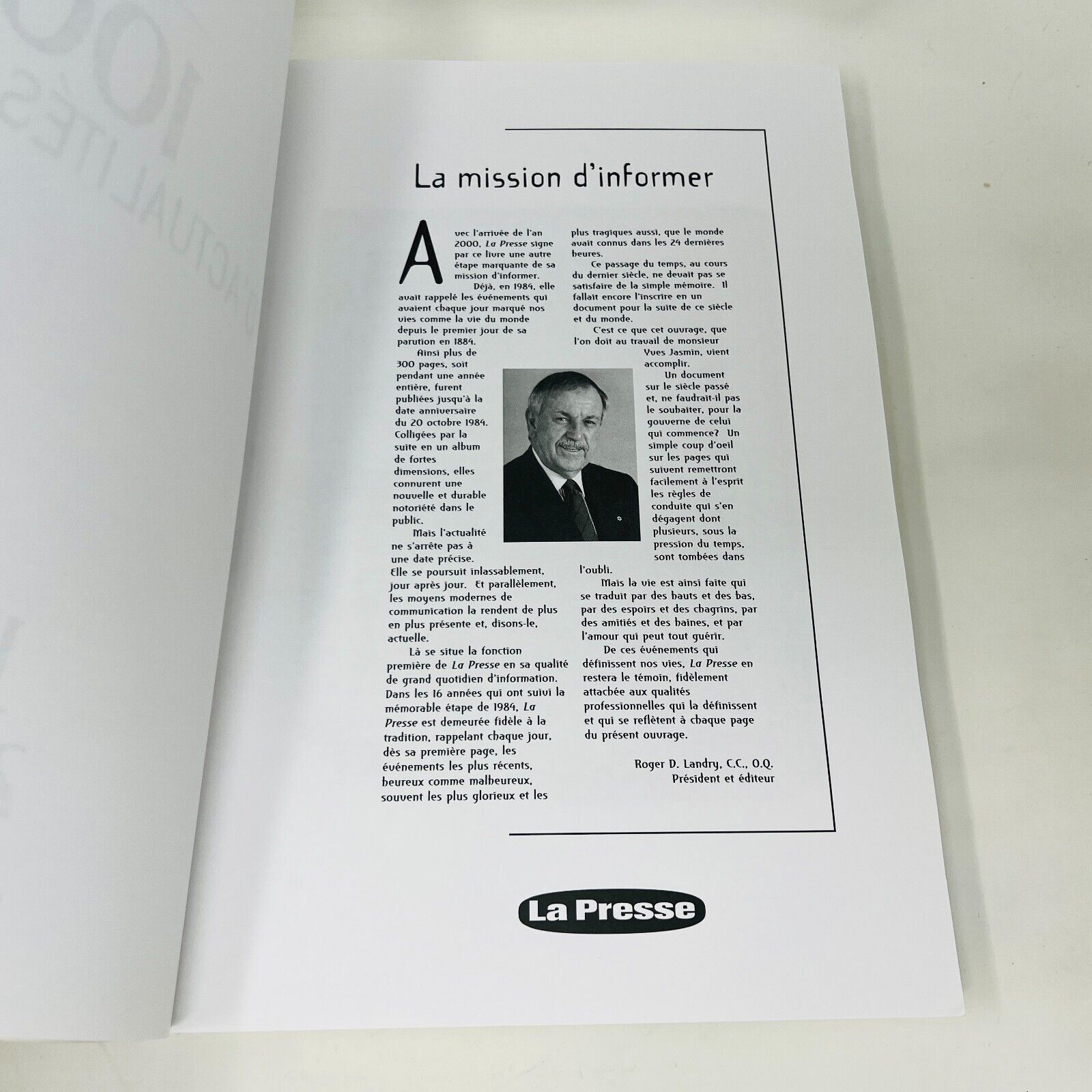 100 Ans d'Actualité 1900-2000 La Presse Journal Histoire Nouvelles Français PB