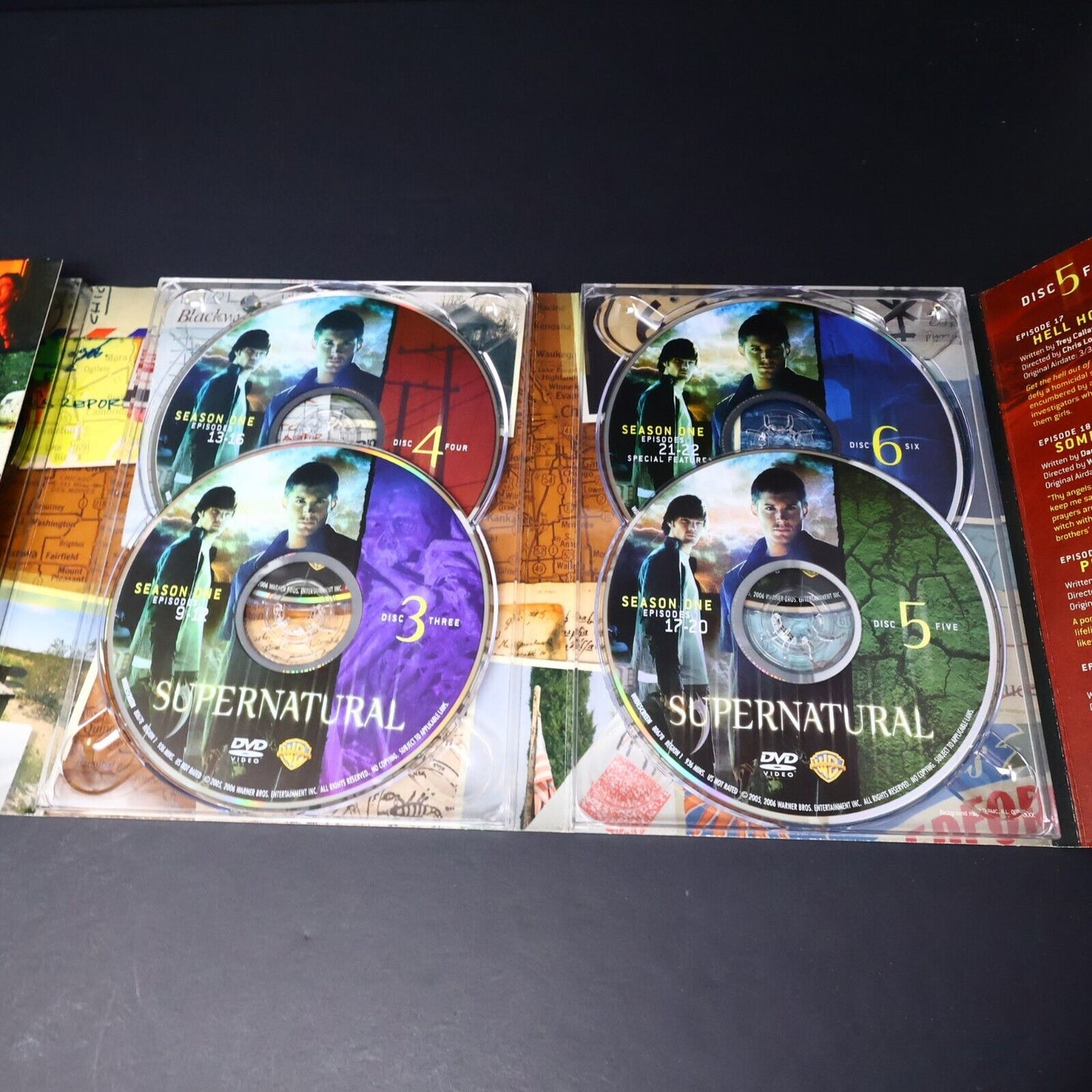 Surnaturel/Supernatural Saison 1 DVD Testé 2010 Français/English Region 1 Serie