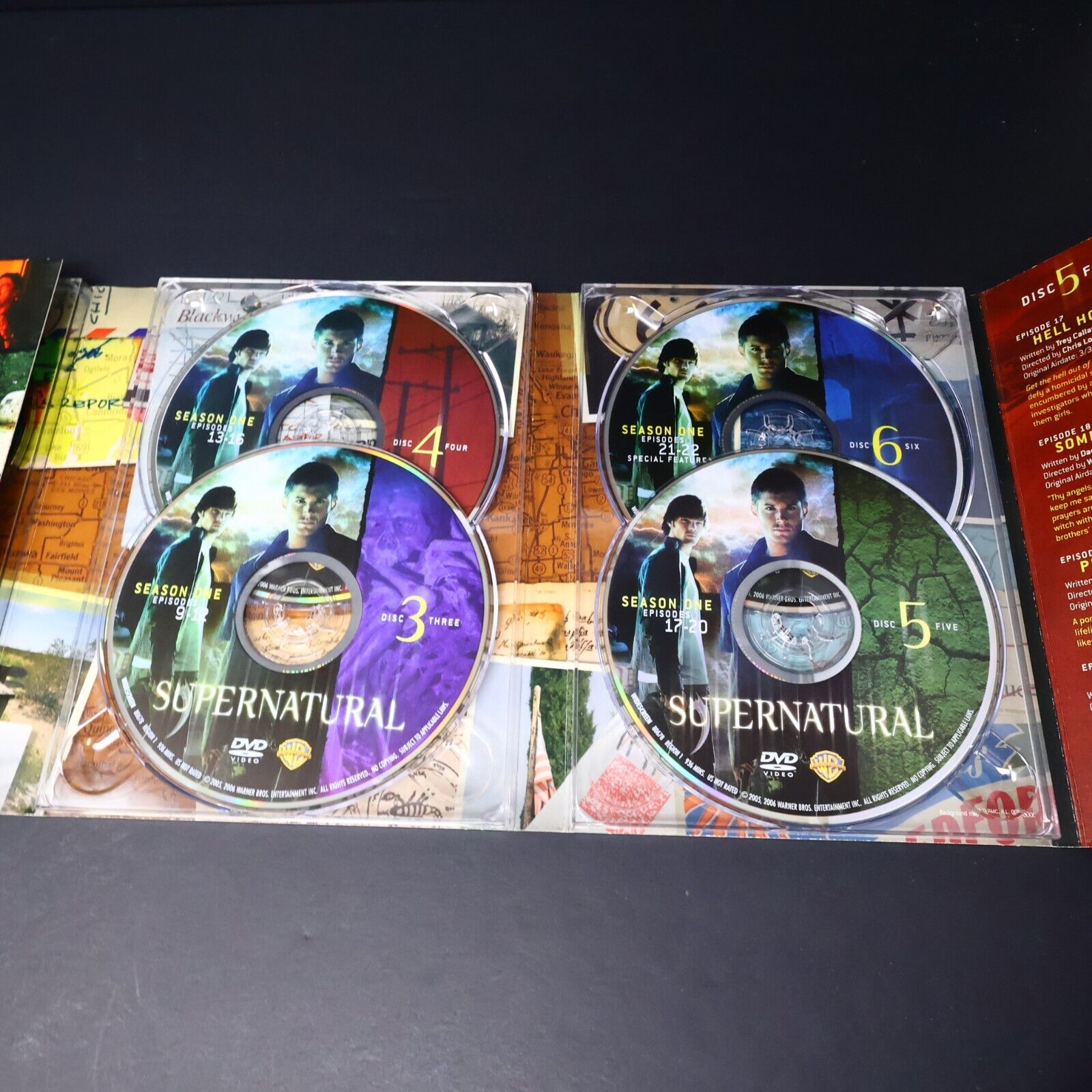 Surnaturel/Supernatural Saison 1 DVD Testé 2010 Français/English Region 1 Serie