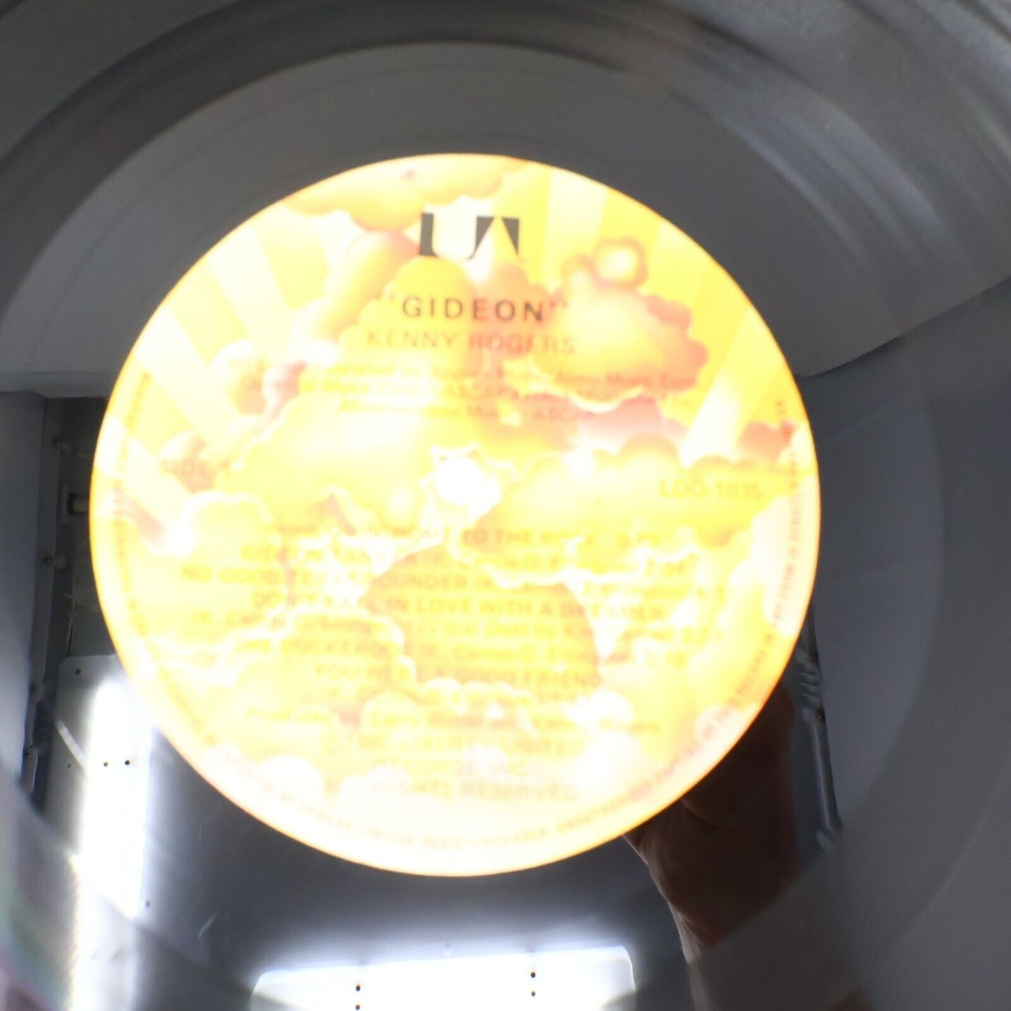 Kenny Rogers Gideon LP Record Vinyl 1980 United Artists Records LOO-1035 Canada
