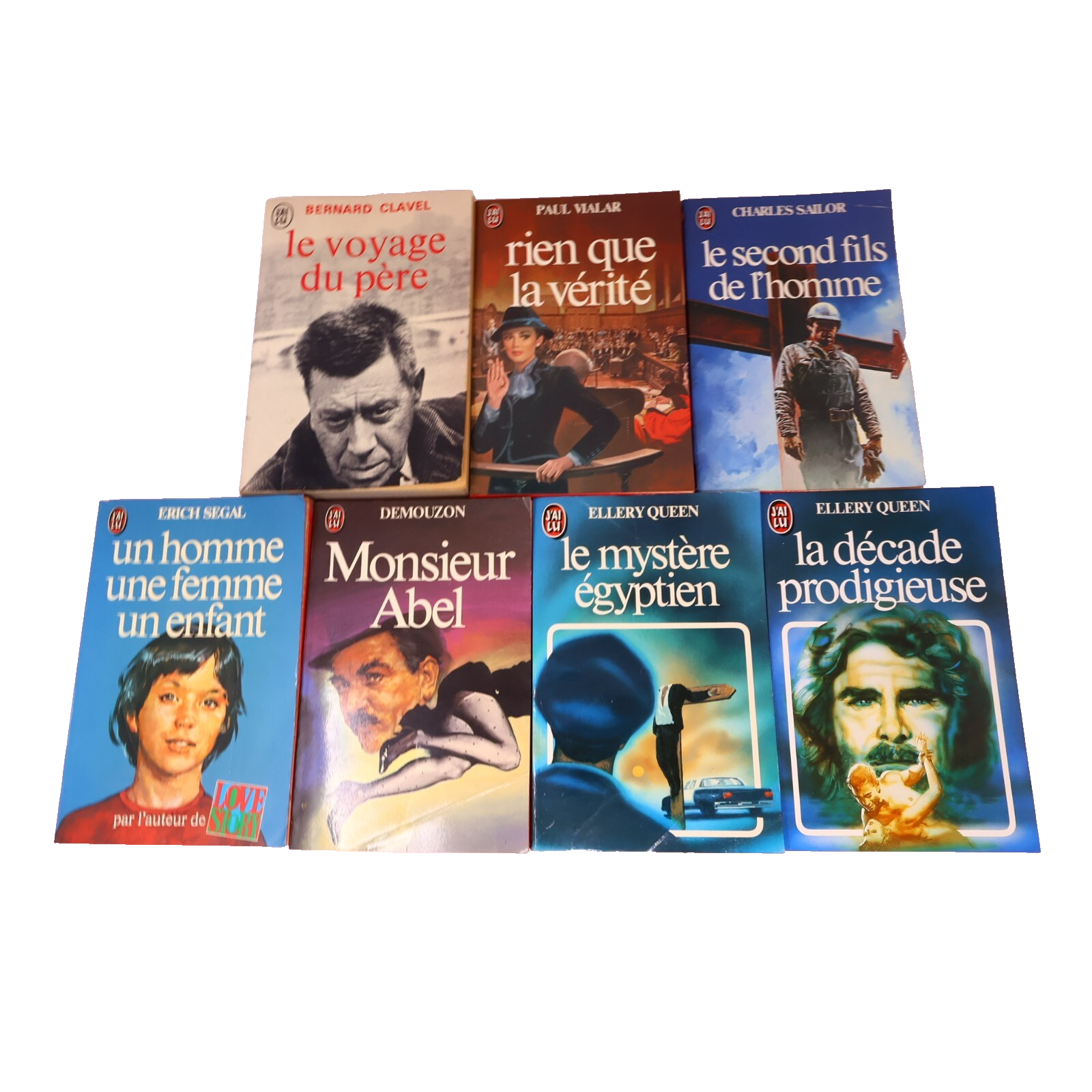 J'ai Lu Lot 7 Livres Décade Prodigieuse/Monsieur Abel/Second Fils de l'Homme PB