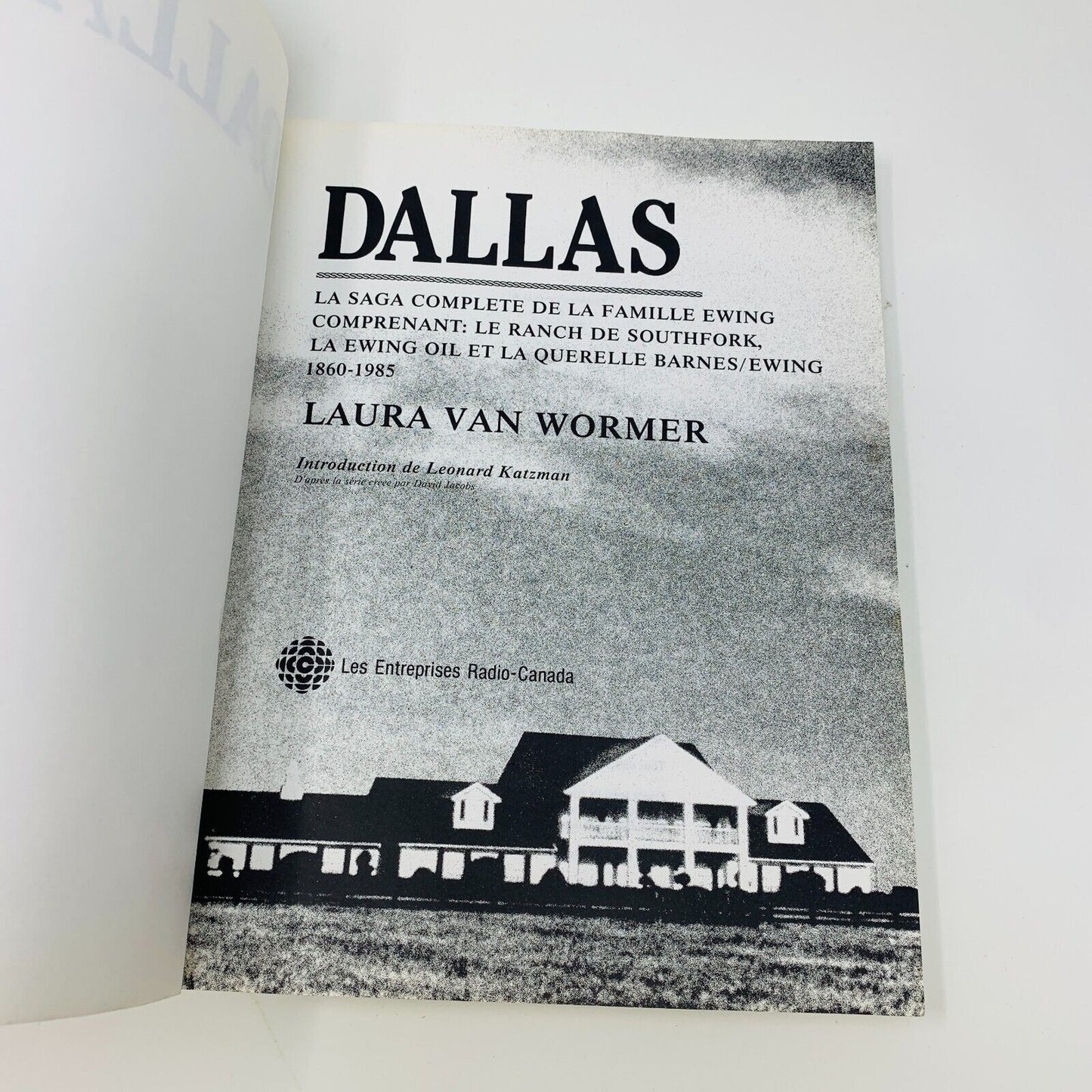 1985 Dallas Saga Complète Ewing en Français/French Laura Van Wormer Radio-Canada