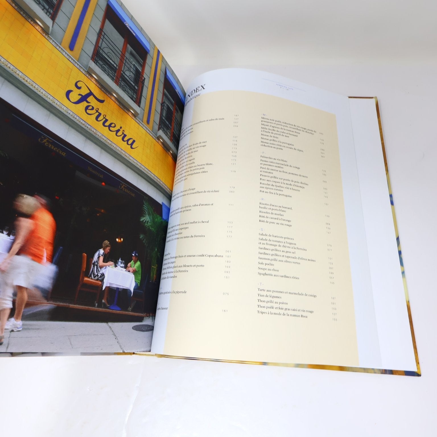 Ferreira Cafe du Portugal à Montréal Livre Signé Carlos Ferreira 2009 Recettes