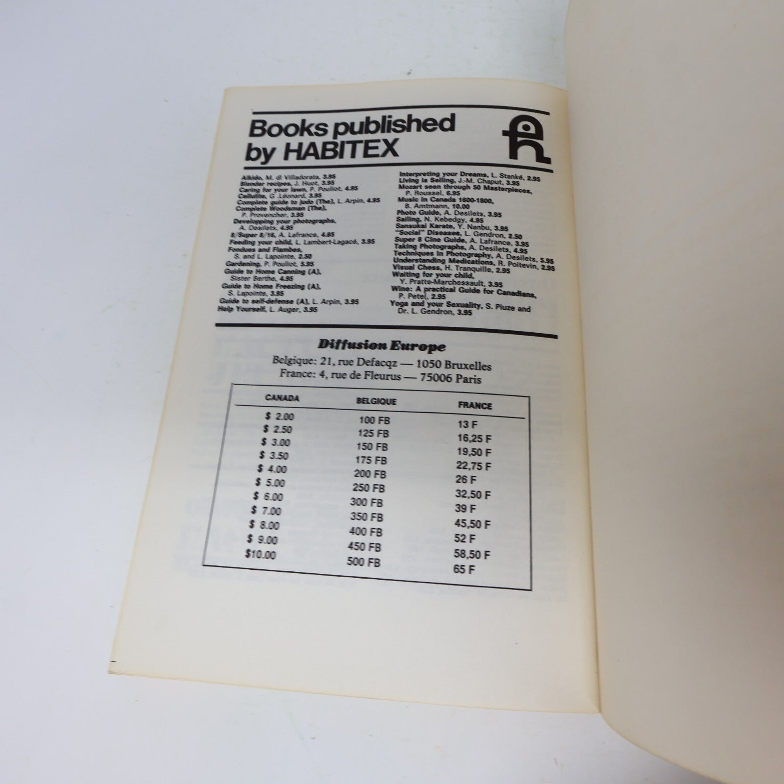 1977 Distractions Mathématiques Charles-E. Jean De L'homme Jeux Loisirs Français